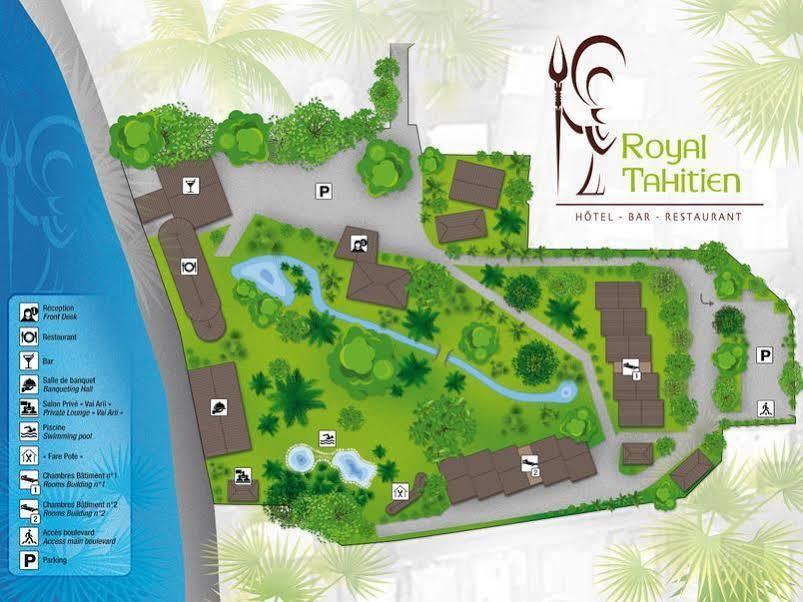 Royal Tahitien Hotell Papeete  Eksteriør bilde